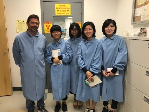 photo: Spokane pharmacist (left) at Cardinal Health pictured with four student pharmacists